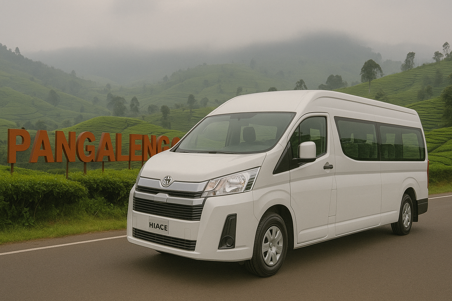 rental hiace bandung murah
